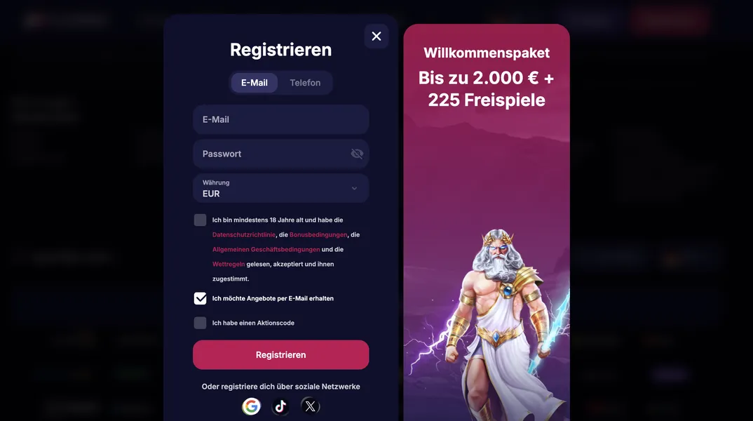 Anmeldung im Casino NV: So eröffnen Sie Ihr Spielerkonto